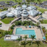 Senior living community with resort-style amenities and scenic golf course views.