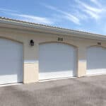 Garage units at 200 Gardens Edge Dr., Venice, FL.